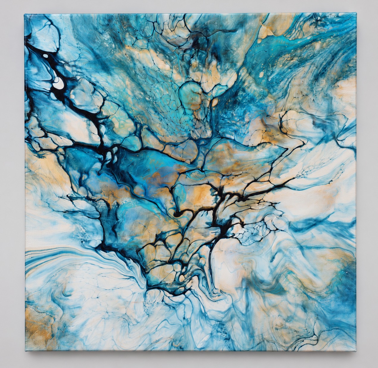 Lignes de turquoise